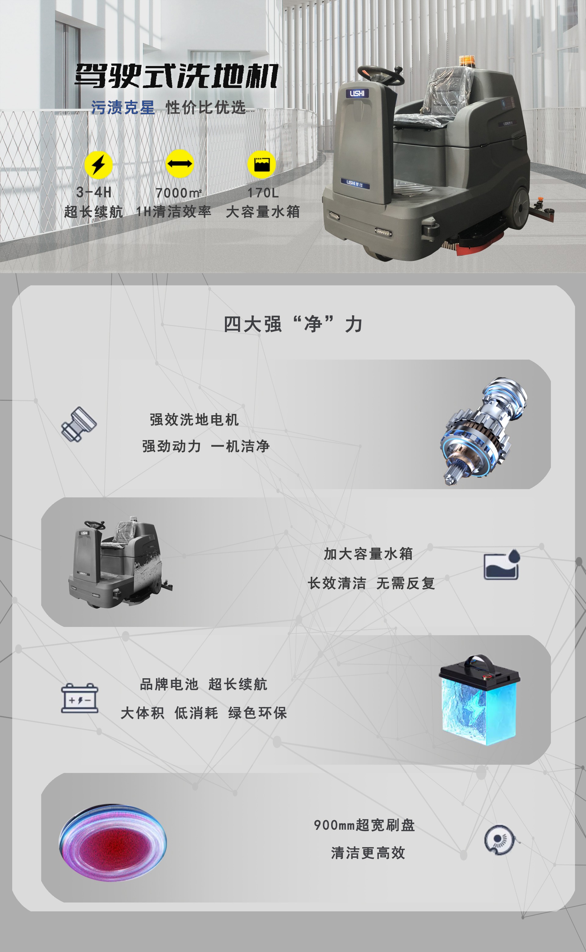 駕駛式洗地機(jī),工業(yè)駕駛洗地機(jī)