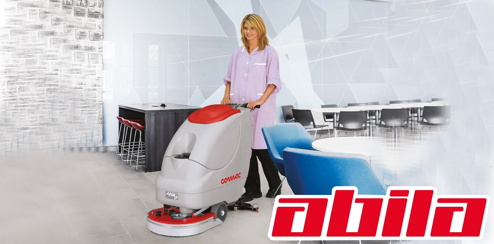 Abibla 20B手推洗地機,科邁柯手推式洗地機