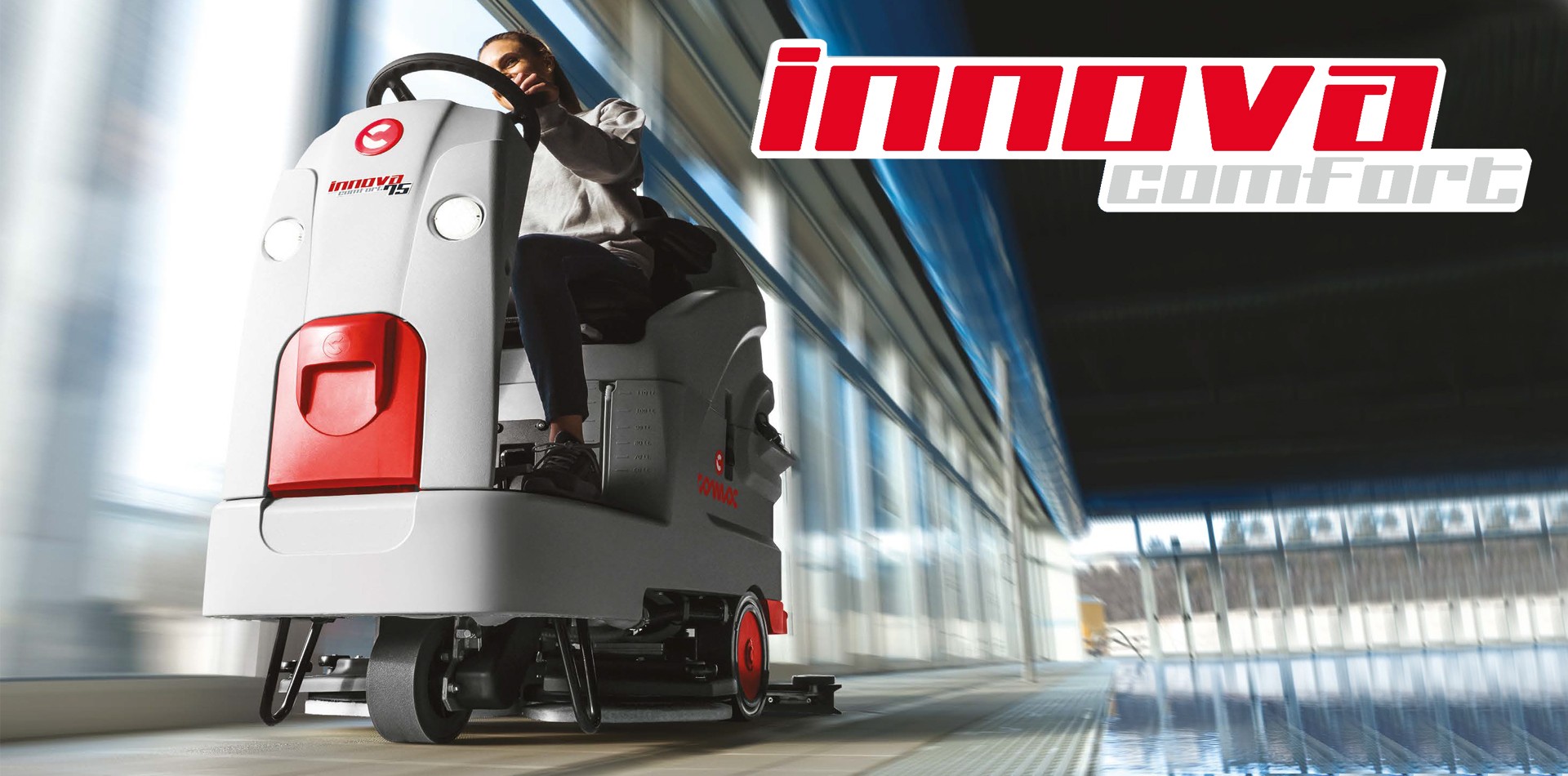 Innovation 85駕駛洗地機,科邁柯駕駛洗地機